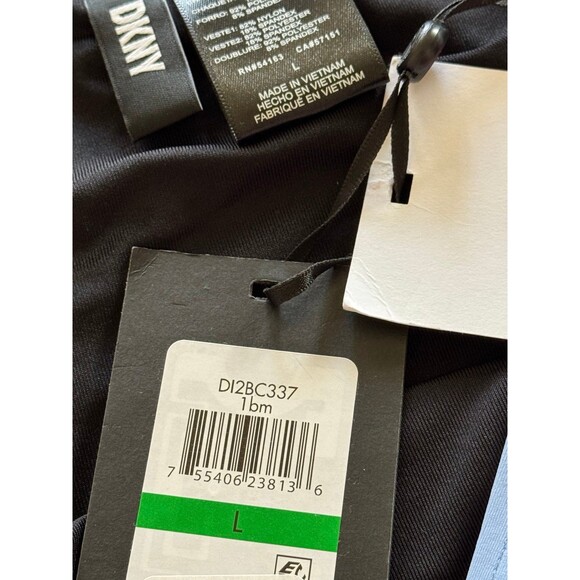 Dkny Colorblocked High Waist Bikini Bottoms Size Large - Picture 7 of 8